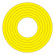 マーキングステッカー PET 100mmφ 10枚1組 カラー:黄 (208502)
