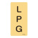 JIS配管識別明示ステッカー ガス関係 (タテ) LPG 10枚1組 サイズ: (L) 120×60mm (384722)