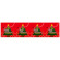 ロール幕 (3804) Merry Christmas H600×W7800mm