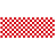 ロール幕 (3844) 市松模様 紅白 H900×W7800mm