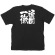 商売繁盛Tシャツ (8319) XL 頑固一徹 (ブラック)