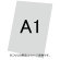 バリウススタンド看板オプション アルミ複合板(白無地)3mm サイズ:A1 (VASKOP-APA1) アルミ複合板 A1 (VASKOP-APA1)