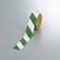 反射トラテープ (セパ付) 白/緑 45mm幅×10m巻 (374-14)