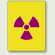 放射能標識 エコユニボード 200×160 2枚1組 (817-48)