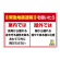 緊急地震速報 対応行動表示ステッカー 屋内では屋外では・・