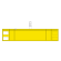 差替楽々・ファスナー付腕章 クリップタイプ 黄 (848-56)