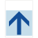 ワンタッチ取付標識 上矢印 (SMJ-13) ※名入れサービス実施中