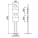 ■寸法図：設置時全体