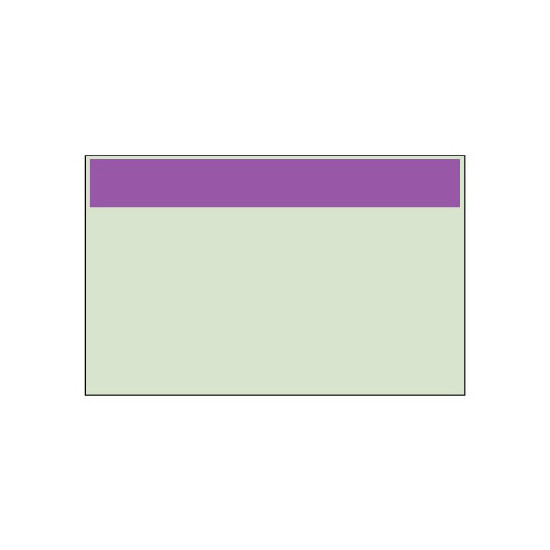 配管識別シート（大） 帯色：紫（マンセル値5P 5/10） (414-09)