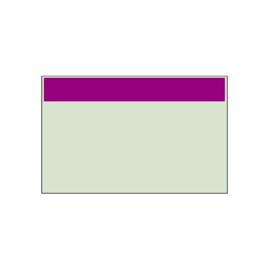 配管識別シート（大） 帯色：赤紫（マンセル値2.5RP 4/12） (414-20)