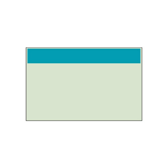 配管識別シート（中） 帯色：水色（マンセル値5B 5/9） (415-08)