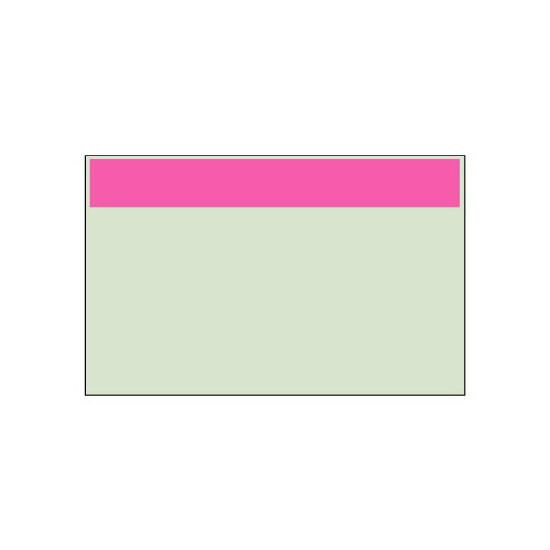配管識別シート（中） 帯色：うすい赤（マンセル値2.5RP 6.5/10） (415-19)