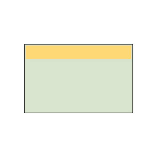 配管識別シート（中） 帯色：うすい黄（マンセル値10YR 8.5/8） (415-22)