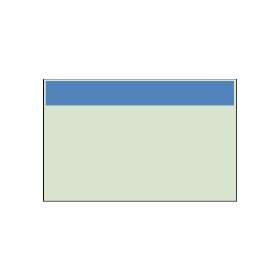 配管識別シート（小） 帯色：青（マンセル値5PB 5/9） (416-01)