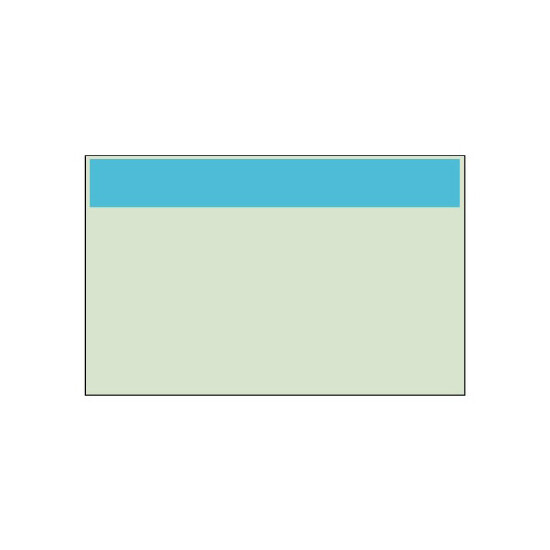 配管識別シート（小） 帯色：うすい青（マンセル値5B 6.5/8） (416-17)