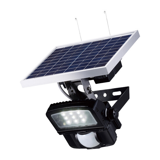 センサ調光型ソーラー照明（ワイド配光） (824-81A)