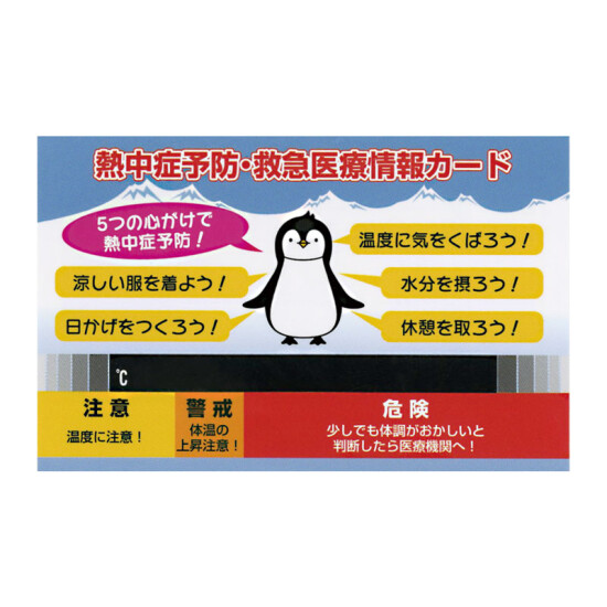 救急医療情報カード(10枚1組) (HO-5351)