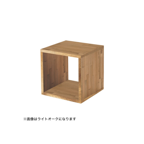 木製サイコロボックス 40cm角 ブラック