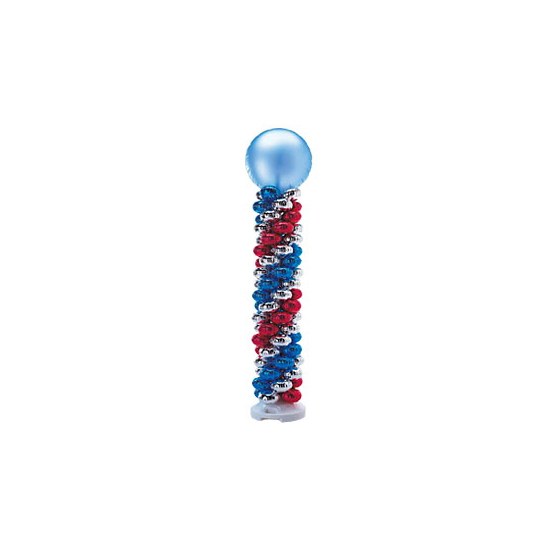 クラスターバルーン タワーキット (トップバルーンブルー) 白×赤 (51076-4*)