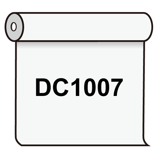 【送料無料】 ダイナカル DC1007 ホワイト(クリアー糊) 1020mm幅×10m巻 (DC1007)