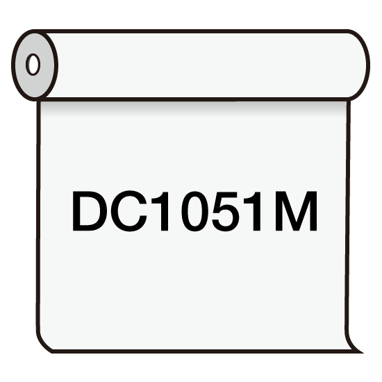 【送料無料】 ダイナカル DC1051M マットホワイト(クリアー糊) 1020mm幅×10m巻 (DC1051M)