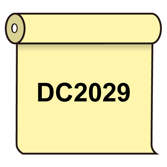 【送料無料】 ダイナカル DC2029 クリームイエロー 1020mm幅×10m巻 (DC2029)