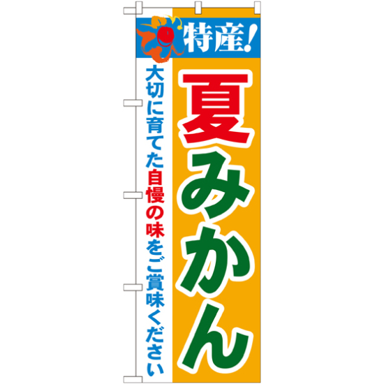 のぼり旗 特産!夏みかん (21479)