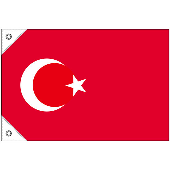 販促用国旗 トルコ サイズ ミニ 236 イベント用品通販のサインモール