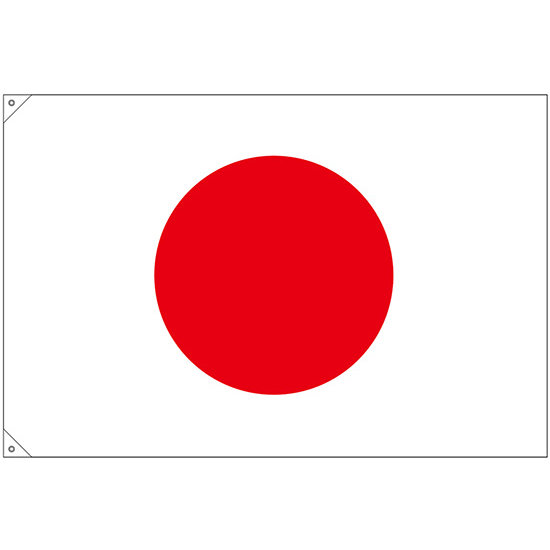 販促用国旗 日本 サイズ:大 (23690)