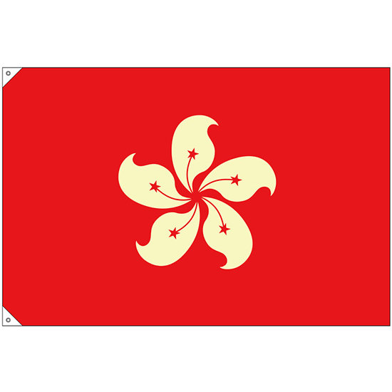 販促用国旗 香港 サイズ:大 (23699)