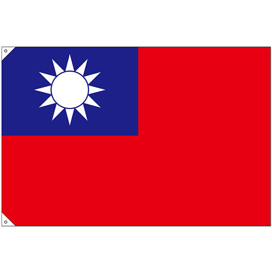販促用国旗 台湾 サイズ:大 (23702)