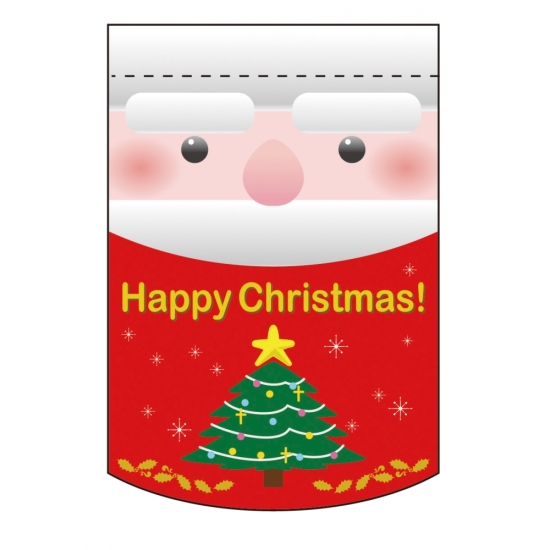 変形タペストリー ハッピークリスマス (5875)