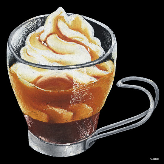 デコシール アイスコーヒー サイズ:レギュラー W285×H285 (62094)