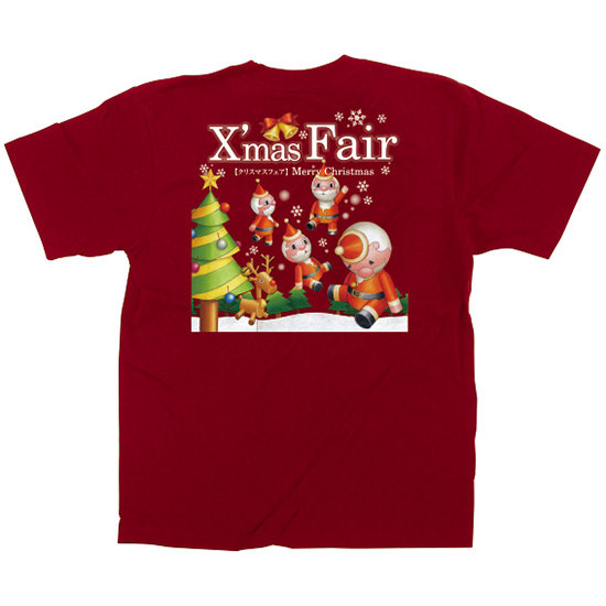 赤Tシャツ XmasFair キャラクター サイズ:S (64776)