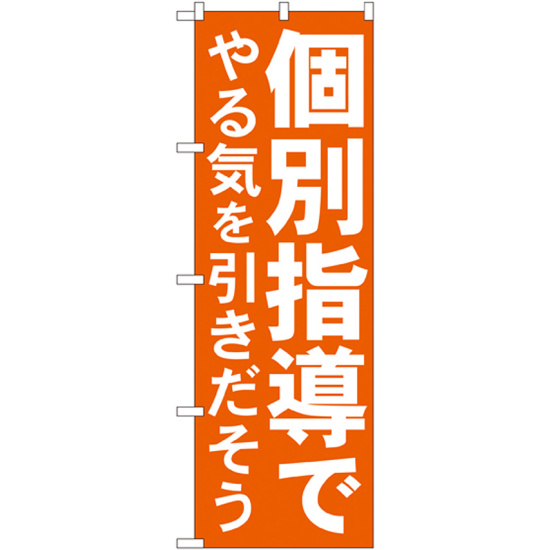 のぼり旗 個別指導でやる気を引きだそう (GNB-60)