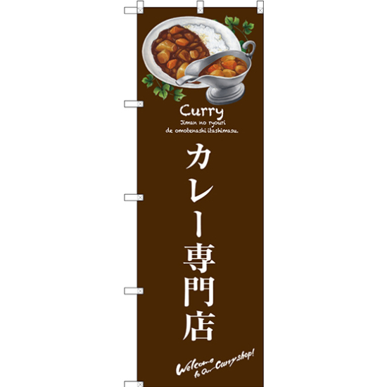 のぼり旗 カレー専門店 (SNB-3145)