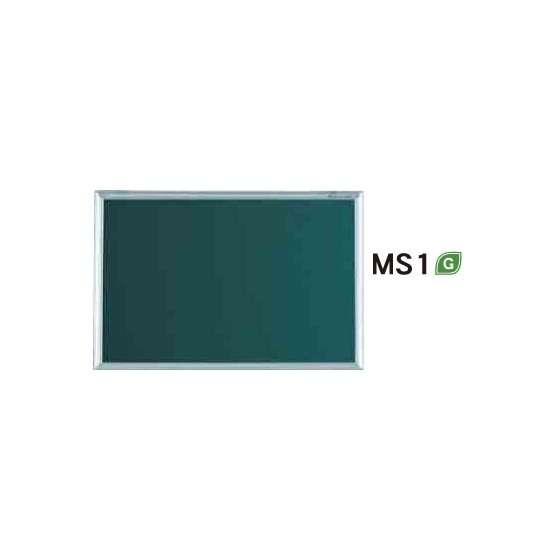 スチールグリーン黒板 MAJIシリーズ (壁掛) 黒板 無地 板面寸法:W460×H310 (MS1)