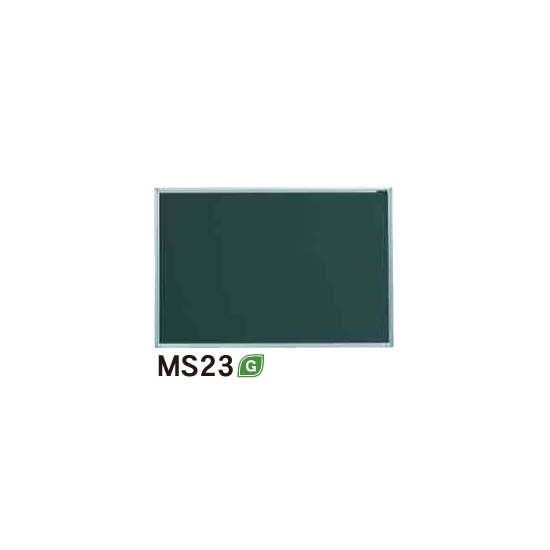 スチールグリーン黒板 MAJIシリーズ (壁掛) 黒板 無地 板面寸法:W910×H610 (MS23)