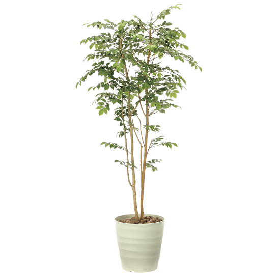 光触媒 人工観葉植物 造花 マウンテンアッシュ1.8 (高さ180cm)
