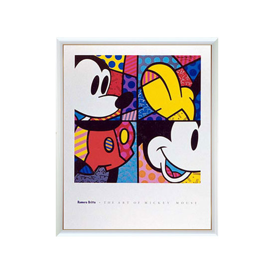 アートポスター 「オブ ミッキーマウス (ブリット)」 ディズニーシリーズ作