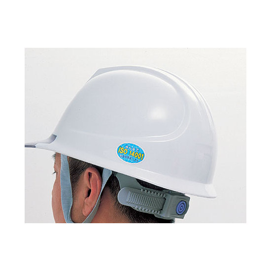 使用例 - ヘルメット用ステッカー みんなでISO14001・・ 10枚1組 371-46