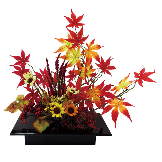 22年秋商品 漆紅葉飾り No167 1407 販促用品通販のサインモール