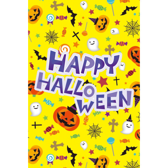【2024年秋商品】ハーフタペストリーキッズハロウィン(No175-0606)
