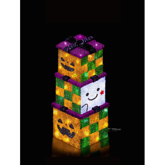 【2024年秋商品】LEDクリスタルモチーフハロウィンBOX(No175-1903)