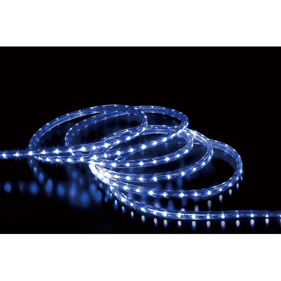 【2024年商品】15M SMDフラッシングテープライトホワイトブルーLED (No.046306)
