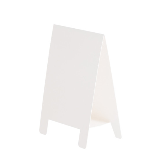 テーブルA POP 両面仕様 (1枚入) Mサイズ カラー:ホワイト (56937WHT)