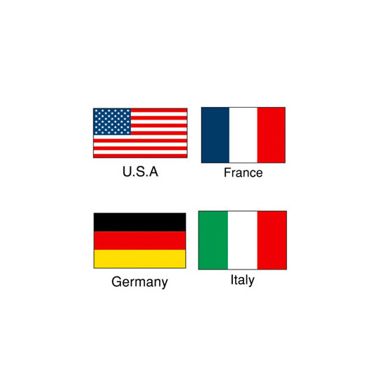 国旗シール Italy (22-2503*)