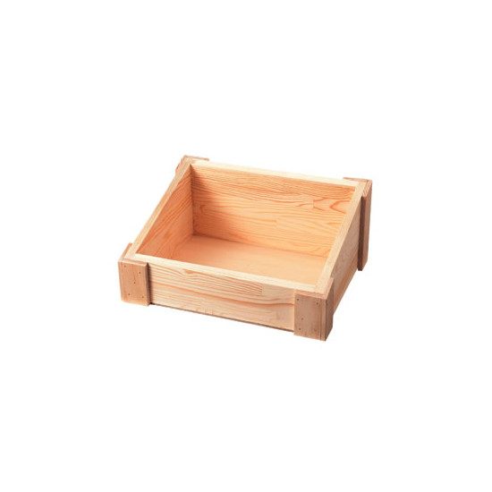 木製ディスプレイボックス ダークオーク