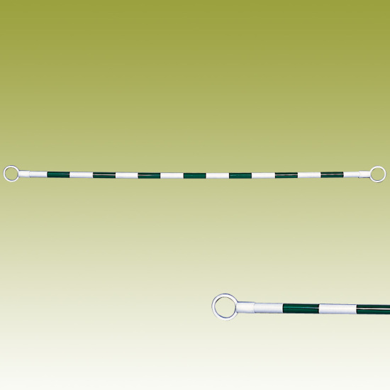 コーンバー (緑白) 緑色部反射 34Ф×2000mm (385-32A)