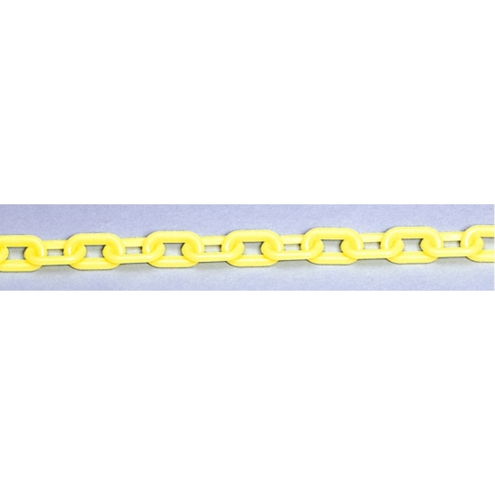 プラスチックチェーン 黄・蛍光色1.5m (871-18)